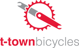 Logo for T-Town Bicycles in Tulsa Oklahoma